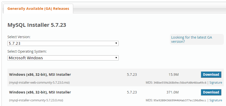 Mysql Download Mac 5.7
